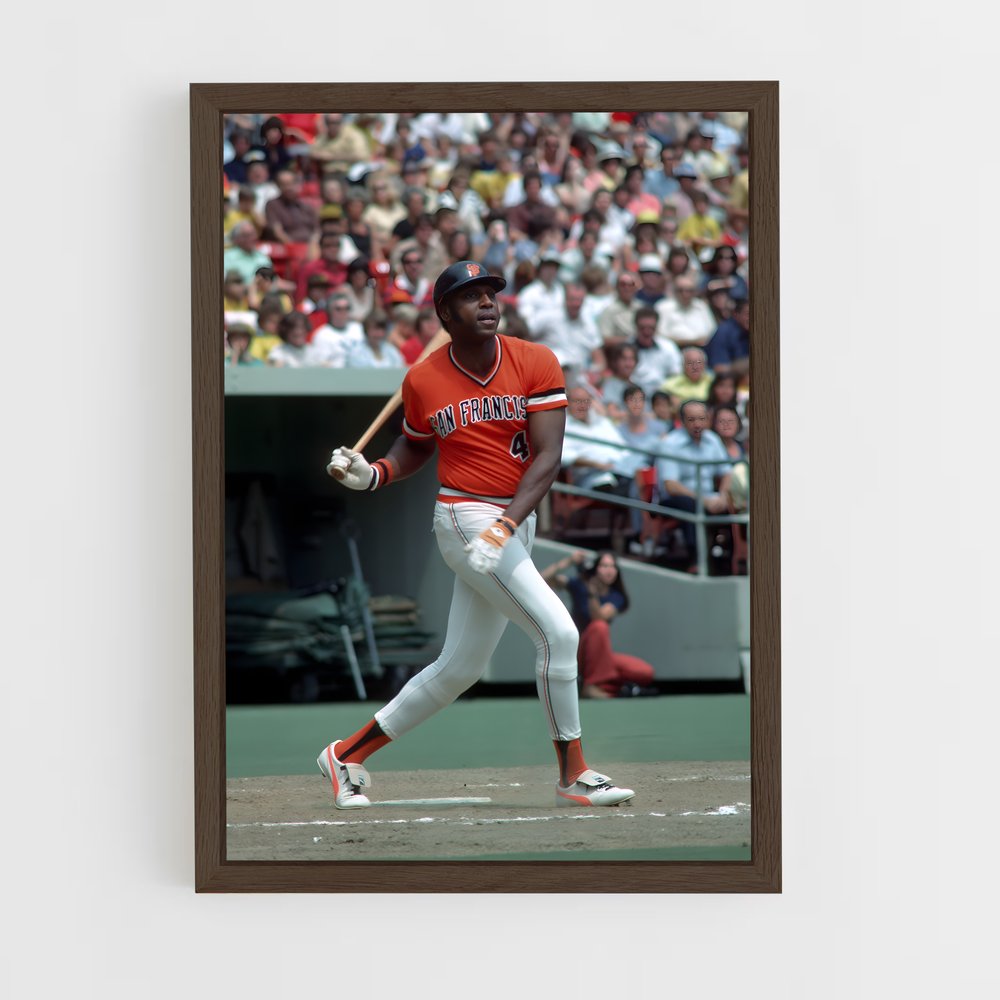 Poster Willie de mccovey – affiche Baseball (vue 5)